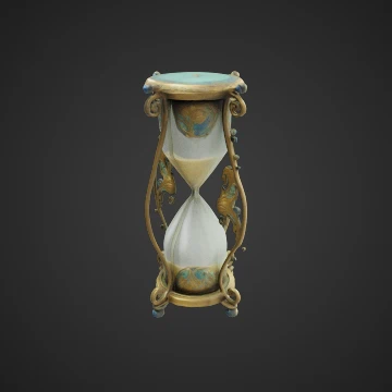 Artistic hourglass
