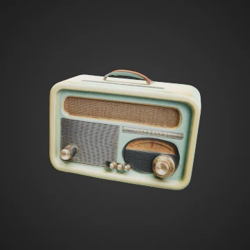 Retro radio