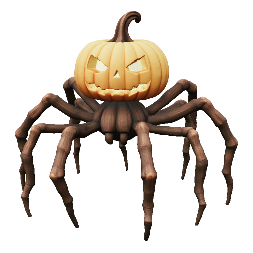 Pumpkin spider