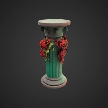 Rose pillar