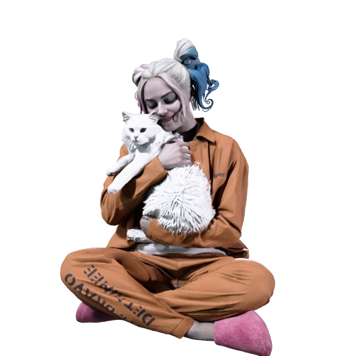 Harley and cat