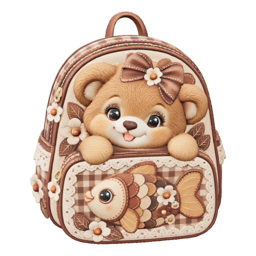 Cute bear backpack