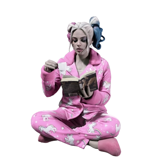 Harley quinn in pink123