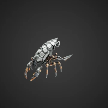 Biomechanical crustacean