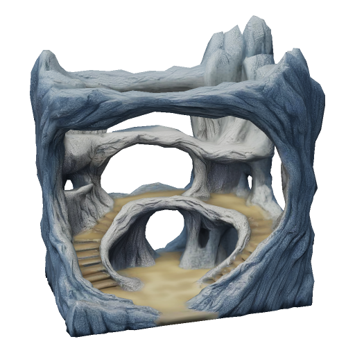 Under water cave