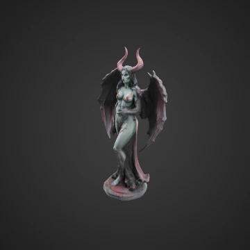 Succubus statue