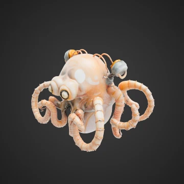 Biomechanical octopus
