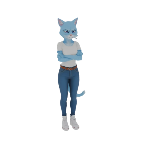 Blue cat