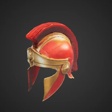 Roman helmet