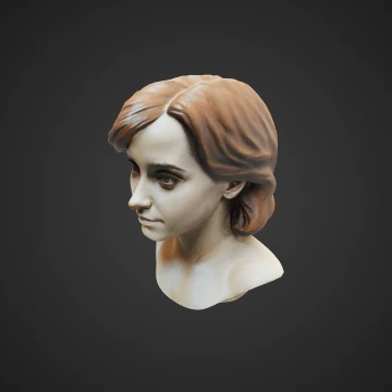 Bust of emma watson