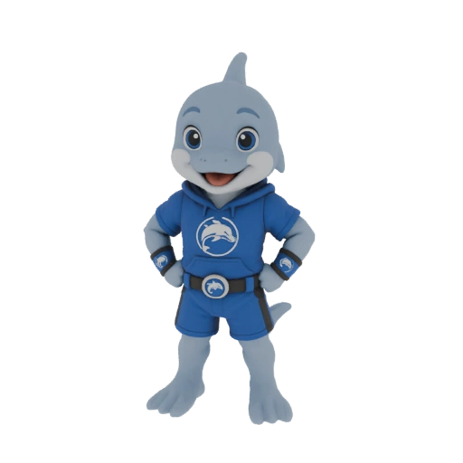 Athletic dolphin
