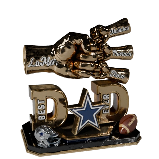 Football dad trophy