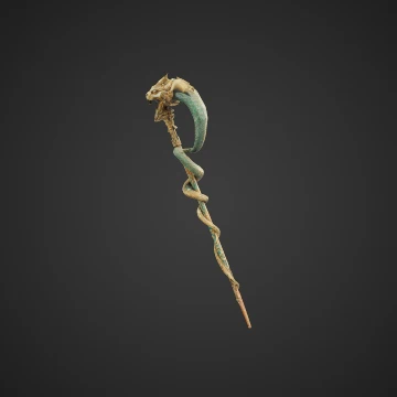Serpent staff